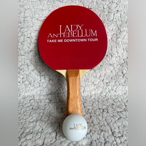 Lady Antebellum Ping Pong Paddle - Picture 2 of 4